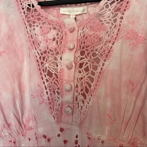 Loveshackfancy Pink preppy ballet cottagecore dress 12 princess - Picture 6 of 11